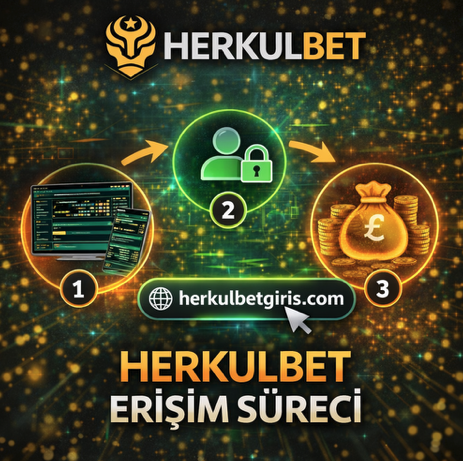 Herkulbet erişim süreci alternatif bağlantılar sayesinde kesinti durumlarında hızlı çözüm sunar.